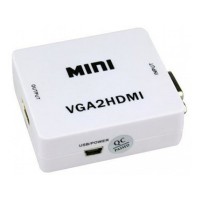 Conversor De Vga+audio 3.5mm A Hdmi Netmak