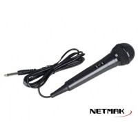 Microfono Netmak Dinamico Karaoke