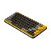 Teclado Logitech Pop Keys Mecánico/Multidispositivo Black/Yellow