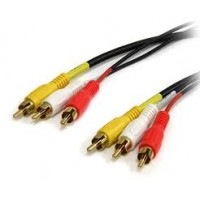 Cable Audio 3rca / 3rca 1.8 Mt