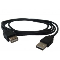 Alargue Cable Usb M/h 4.5mts 