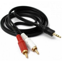 Cable Audio 2rca M / Plug M Stereo 10mt