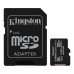 Memoria Micro-sd 32gb Kingston Canvas + Adaptador