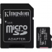Memoria Micro-sd 64gb Kingston Canvas + Adaptador