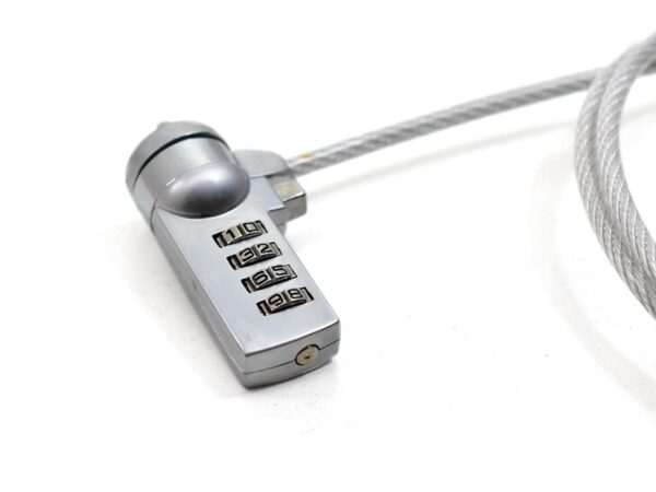 Cable Seguridad Con Candado Clave Nisuta - Image 2
