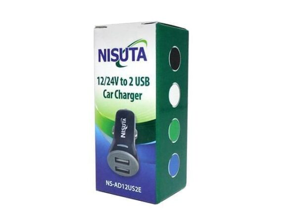 Cargador Auto Usb X2 Nisuta - Image 3