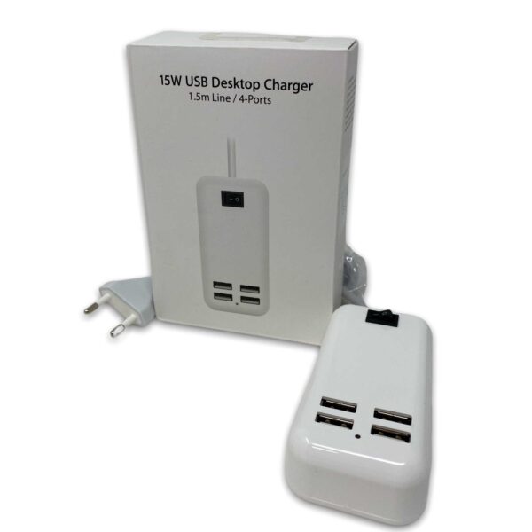 Cargador Usb A 220V Multiple - Image 2