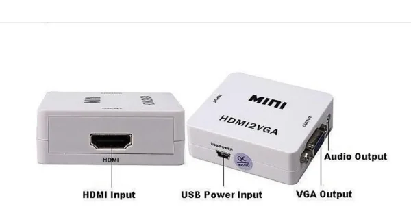 Conversor Vga C/Audio 3.5Mm A HDMI Int.Co - Image 2