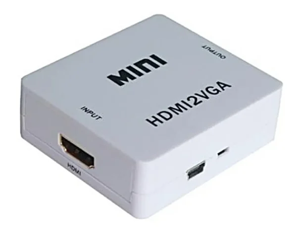 Conversor Vga C/Audio 3.5Mm A HDMI Int.Co