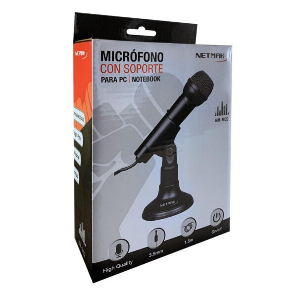 Micrófono Netmak Dinámico - Image 2