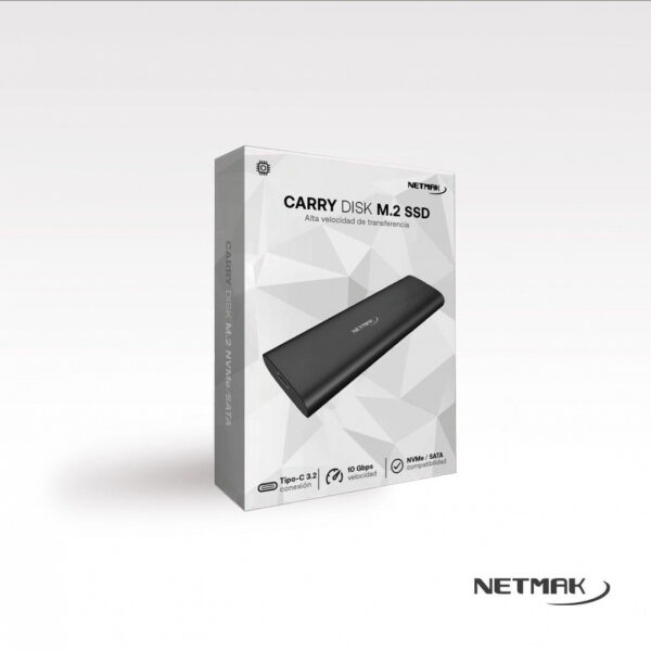 Porta Disco M.2 Nvme 3.2 Netmak - Image 2