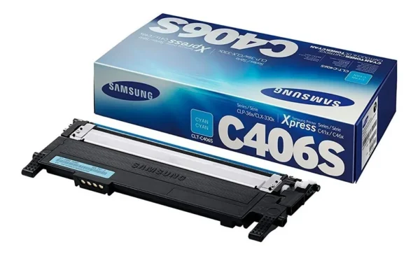Toner Original Samsung Clt-C406S Cyan