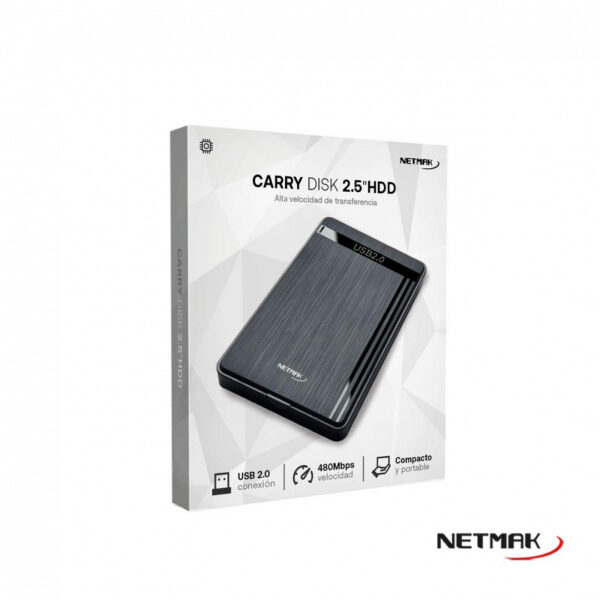 Porta Disco Sata 2.5 Netmak - Image 2